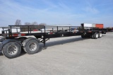 53' steel flatbed trailer