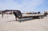2008 QWS Express 30' flatbed trailer