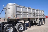 1974 Ravens 24' aluminum dump trailer