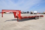 2001 Titan 25' flatbed trailer