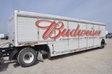 1992 Hackney 32' beverage delivery trailer