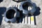 (2) Case-IH 1,000 lb. wheel weights