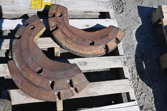 (2) Wheel weights