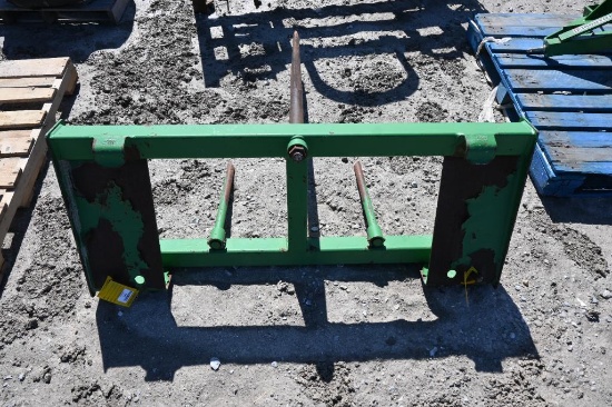 John Deere loader bale spear