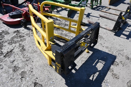 Ag Wrap hyd. bale grabber