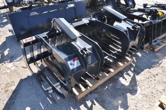 Stout HD72-4 72" hyd. grapple