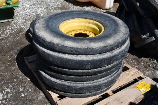 (2) 11.00-16 tires & 8-bolt wheels