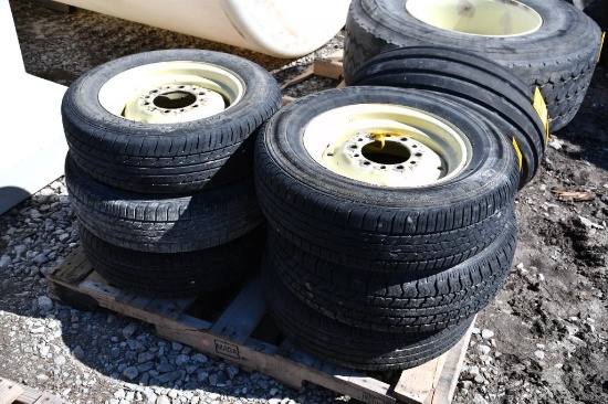 (6) 195/70R14 tires & 6-bolt wheels