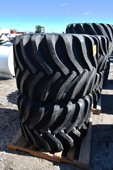 (2) 48x31-20 tires