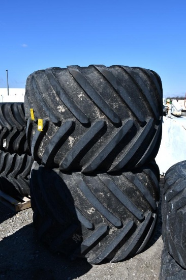 (2) 1000/50R25 tires