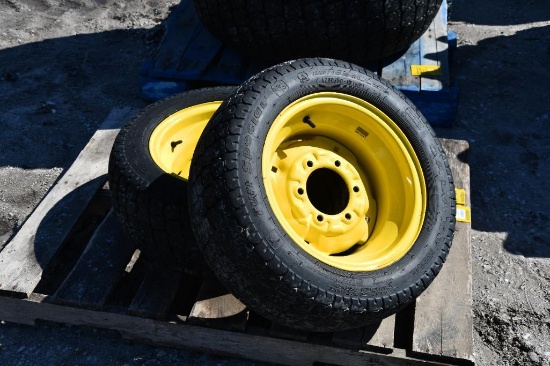 (2) 25/10.50LLx15 tires on 6-bolt wheels