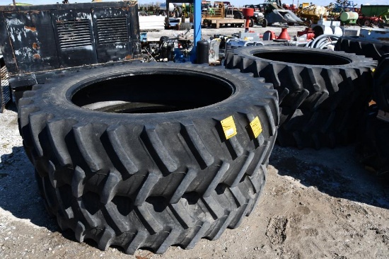 (4) Firestone 480/80R50 tires