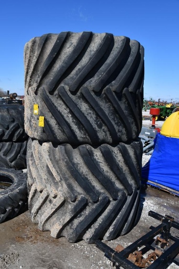 (2) GoodYear 68x50-32 tires