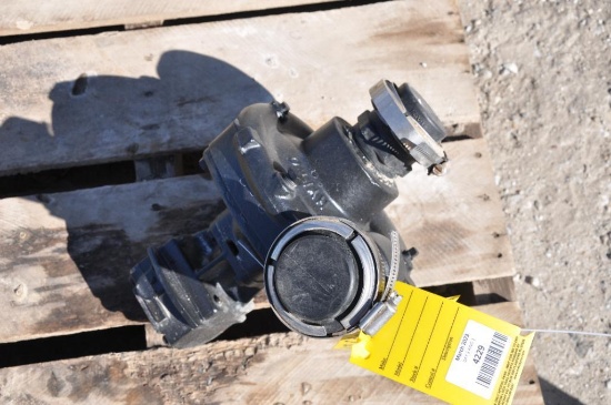 Rebuilt cast iron Hypro solution pump with hydraulic motor for Deere 4710-4830 sprayers