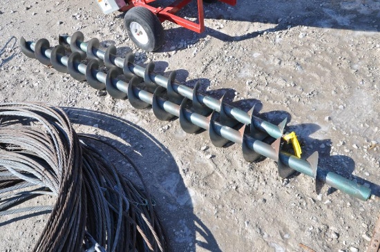 (2) Seed auger flighting