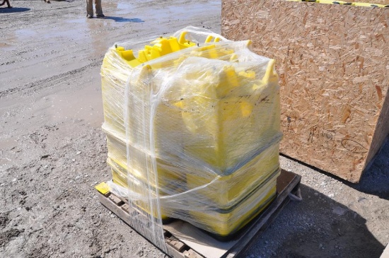 Pallet of John Deere planter boxes
