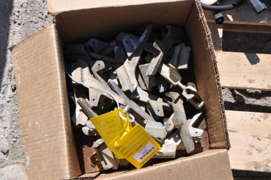 (24) Seed tube guards off John Deere planter