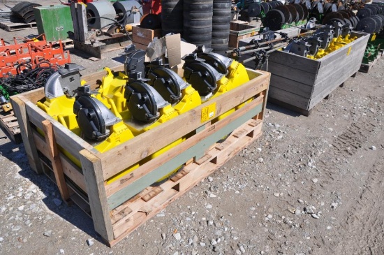 (16) John Deere planter boxes & meters