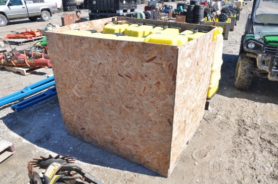 (8) John Deere 3 bu. planter boxes w/ vacuum meters