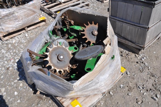(12) JD closing wheel assemblies