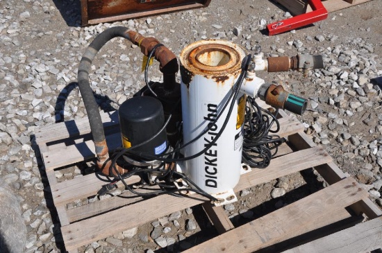 Dickey John NH3 cooler w/ Dickey John Land Manager SE controller