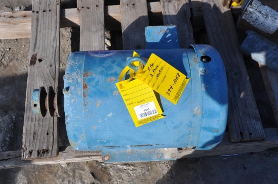 5 hp. 3 phase motor
