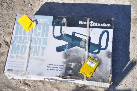 Receiver winch mount