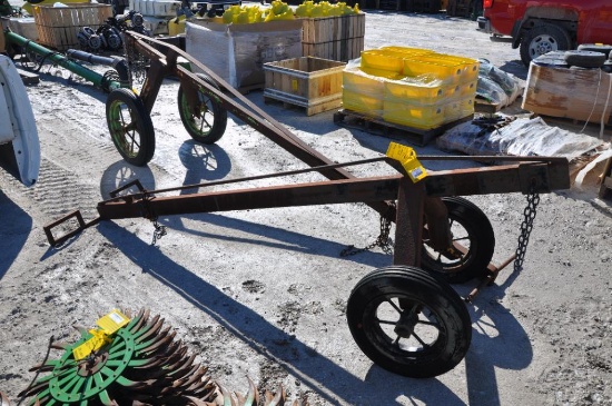 (2) Grass Hopper pipe moving carts