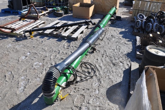J&M 15' hyd. drive seed auger