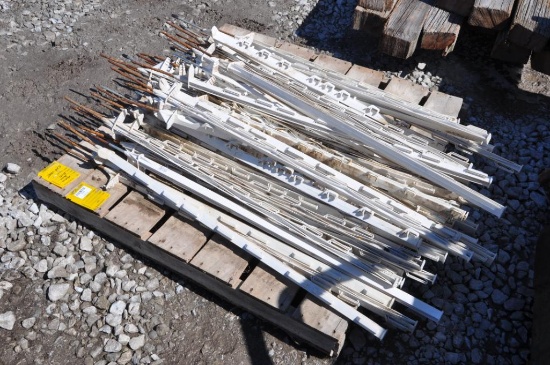 Electric fence posts