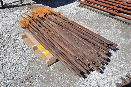 (51) 7' steel posts