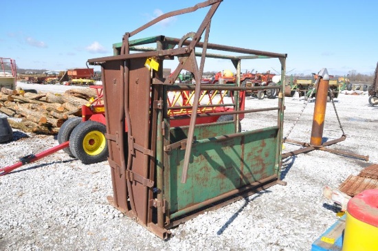 Cattle catch chute
