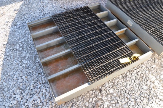 Oil containment basin