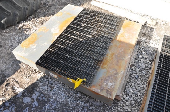 Oil containment basin