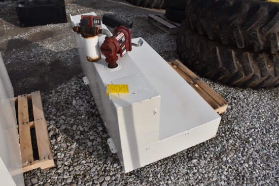 110 gal. L-shape fuel tank