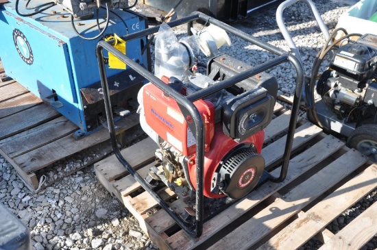Gentec ISO 9001 diesel powered water pump