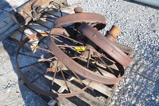 (4) Steel wheels
