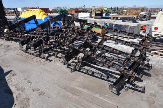 6 section harrow off Krause 42' disk