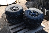 (4) Tires & wheels off 2016 Polaris Ranger