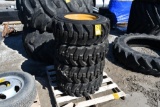 (4) 10x16.5 tires on 8-bolt wheels
