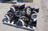 (8) Floating row cleaners off Kinze planter