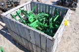 Crate of JD planter parallel arms w/ brackets and down force air bags