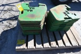 (18) John Deere suitcase weights