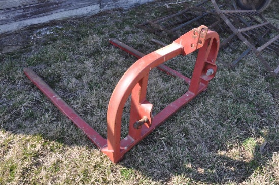Worksaver 3-pt. bale tote