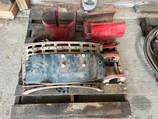 Pallet of combine parts