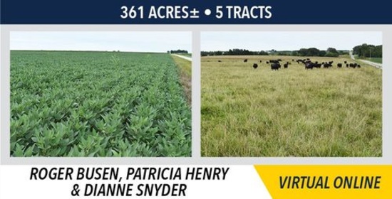 Brown County, IL Land Auction - Busen Farm