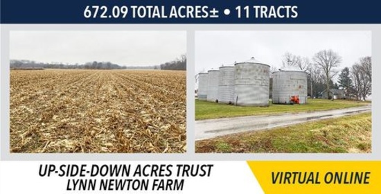 Stark County, IL Land Auction - Up-Side-Down Acres