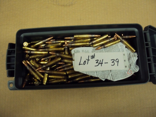 500 ROUNDS FEDERAL AMERICAN EAGLE 556 , 55 GRAIN WITH AMMO CAN