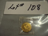 GOLD PANDA 1985 1/10 OZ