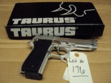 TAURUS PT92 9MM AUTO PISTOL WITH BOX, STAINLESS